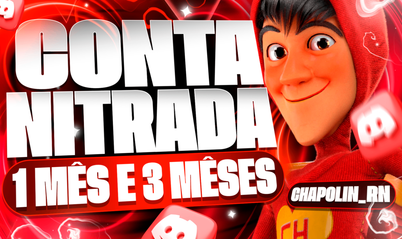 CONTA COM 3 MÊSES DE NITRO